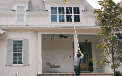 Why We Webdust Your Home’s Eaves on Every Visit—and Why It’s So Important
