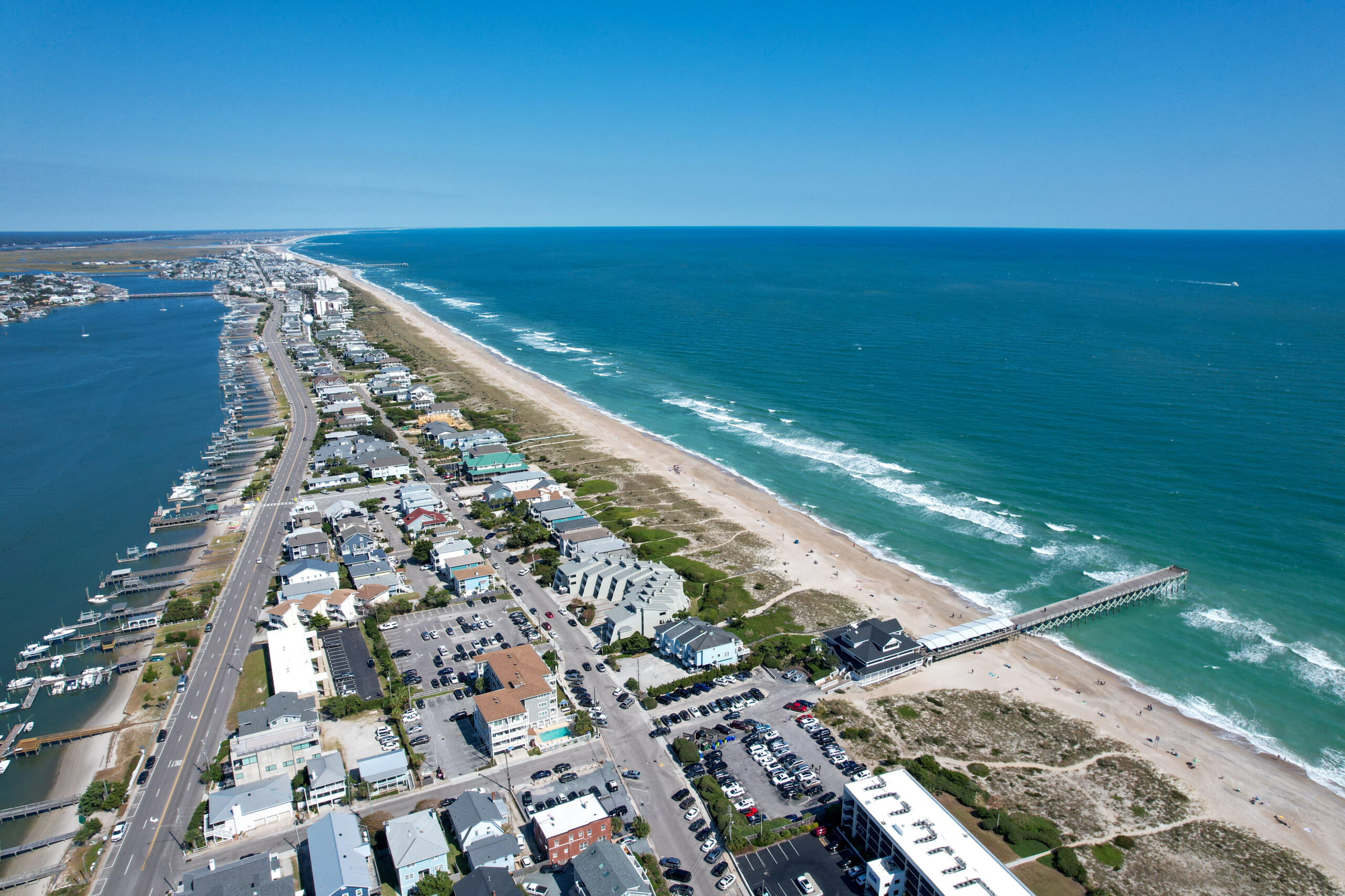 Wrightsville Beach aerial